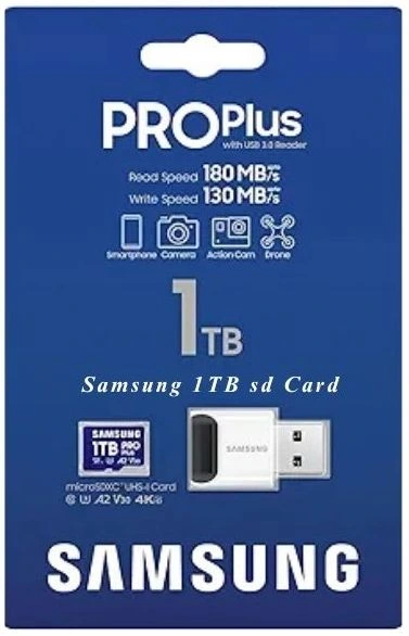 Samsung 1TB sd Card Review